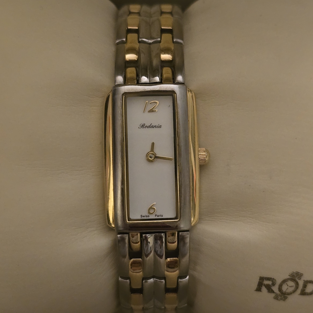 RODANIA Vintage Women's Gold and Silver Watch